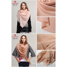 wholesale new fashion Plain twill shawls,100% pure wool scarf/ shawls from inner mongolia sww716